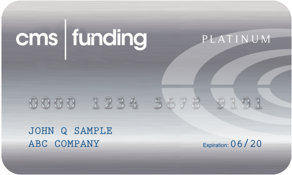 cms funding platinum card 1 Pre Qualified CMS Platinum Cash Card